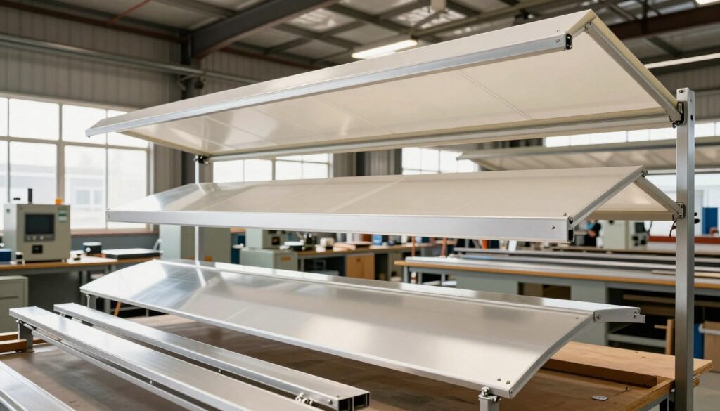 Aluminium and Polycarbonate Awnings supply factory direct