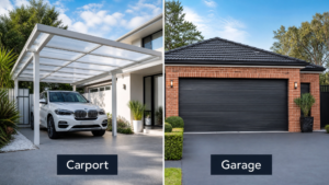 Carport vs garage