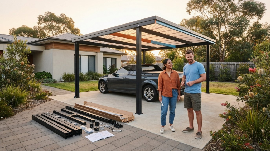 The Complete Guide to Flat Pack Carport Kits in Australia (2026)