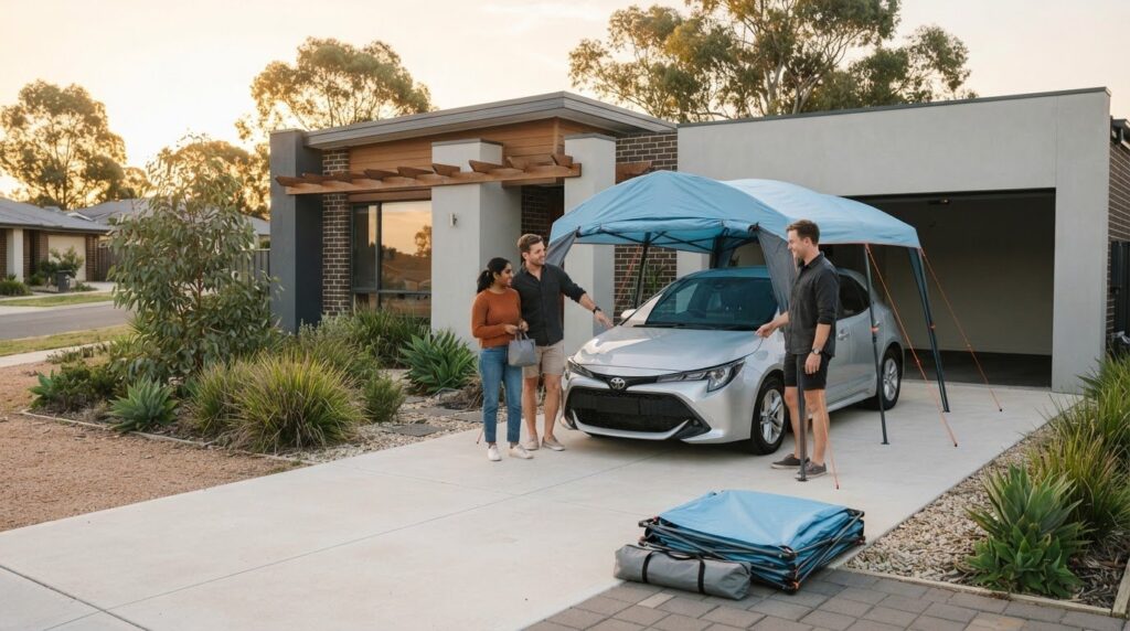 Temporary Carport for Renters: Compare Flexible Car Protection Options